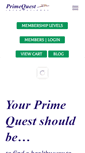 Mobile Screenshot of primequest.co.za