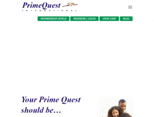 Tablet Screenshot of primequest.co.za